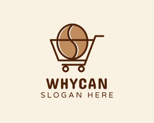 Coffee Shopping Cart Logo