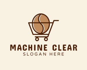 Coffee Farm - Coffee Shopping Cart logo design