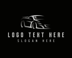 Sports Car Auto Garage Logo