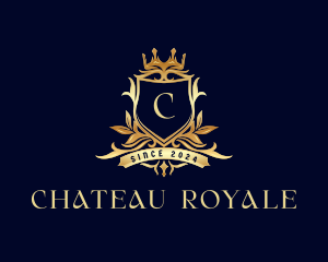 Royal Crown Shield logo design