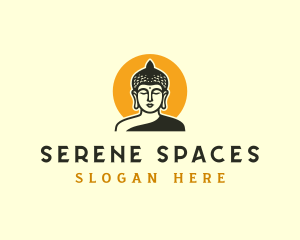 Serene - Buddha Holistic Deity logo design