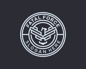 Eagle Crest Air Force logo design