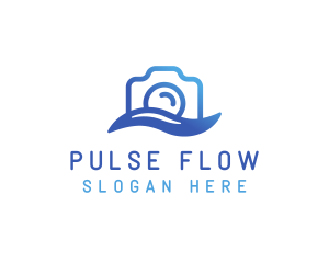 Water Camera Photography logo design