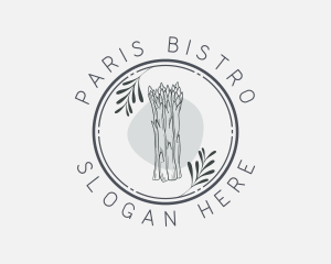 Asparagus Vegetable Market logo design