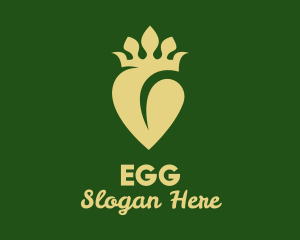 Organic Products - Natural Leaf Crown logo design