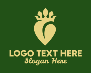 Herbs - Natural Leaf Crown logo design
