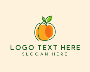 Orange Blossom - Sweet Orange Fruit logo design