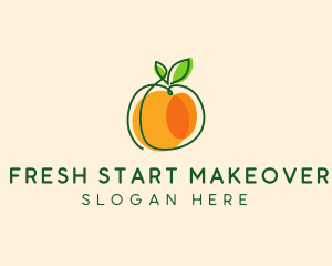 Sweet Orange Fruit logo design