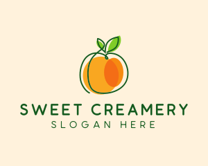 Sweet Orange Fruit logo design