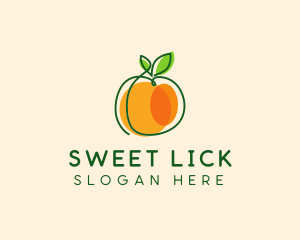 Sweet Orange Fruit logo design