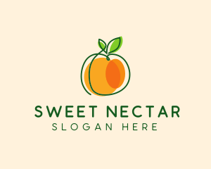 Sweet Orange Fruit logo design