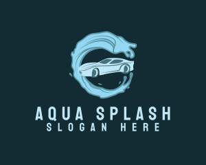 Water Splash Car Wash logo design