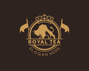 Royal Buffalo Crest logo design