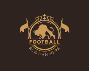 Heraldry - Royal Buffalo Crest logo design