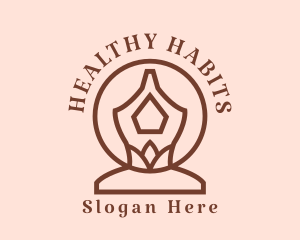 Zen Yoga Meditation logo design