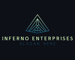 Pyramid Tech Enterprise logo design