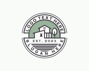 Emblem - Town House Roof logo design