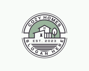 Housing - Town House Roof logo design