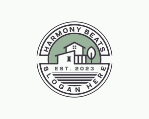 Housing - Town House Roof logo design