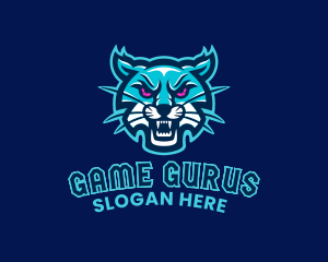 Angry Feline Gaming logo design