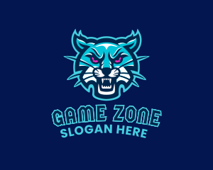 Angry Feline Gaming logo design