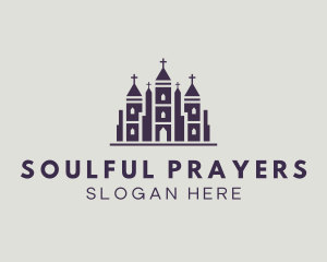 Pray - Religious Church Chapel logo design