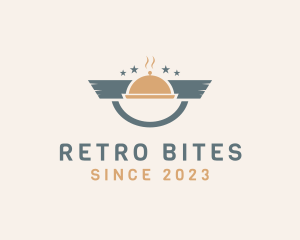 Retro Wings Diner  logo design