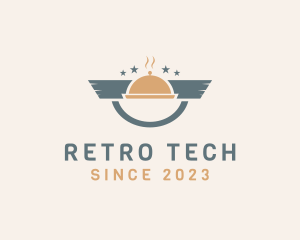 Retro Wings Diner  logo design