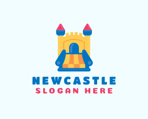 Inflatable Castle Slide Logo