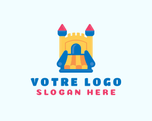 Inflatable Castle Slide Logo