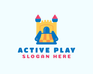 Recreation - Inflatable Castle Slide logo design