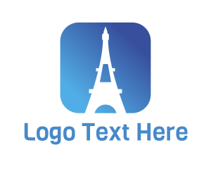 Eiffel Tower - Eiffel Tower App logo design