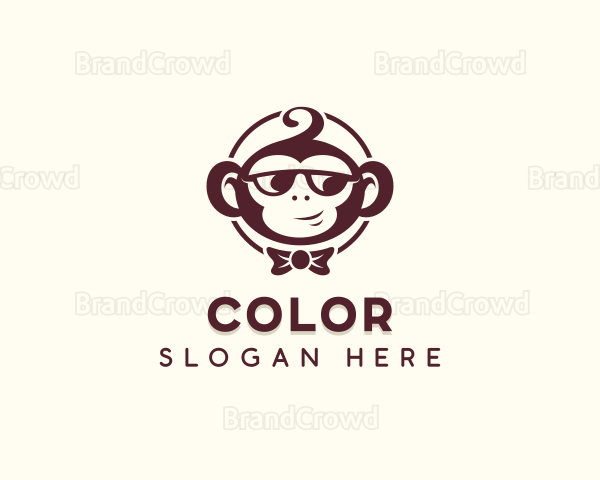 Shades Monkey Bowtie Logo