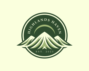 Highlands - Mountain Travel Adventure logo design