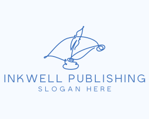 Publishing - Scroll Publishing Author logo design