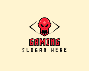 Evil Monster Gamer Logo