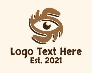 Tarot - Indigenous Eye Symbol logo design