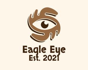 Indigenous Eye Symbol logo design