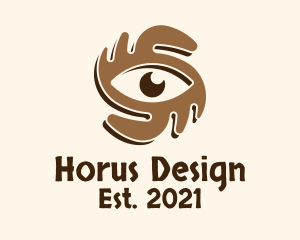 Horus - Indigenous Eye Symbol logo design