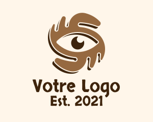 Ancient - Indigenous Eye Symbol logo design