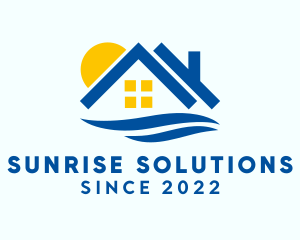 Sunrise Real Estate Housing logo design