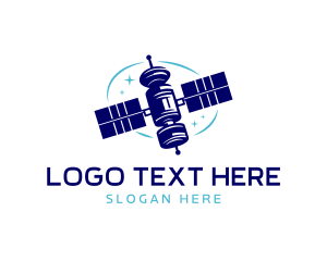 Provider - Satellite Signal Network logo design