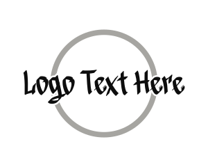 Wordmark - Round Graffiti Business logo design