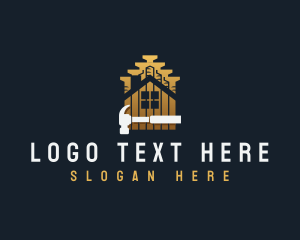 Nail - Home Builder Construction Tools logo design