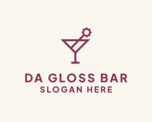 Industrial Cocktail Bar logo design