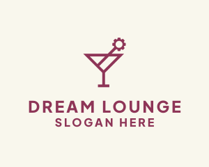 Industrial Cocktail Bar logo design