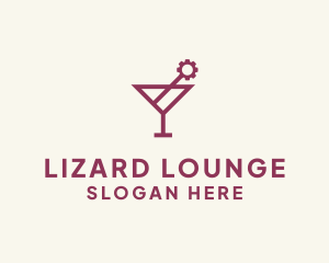 Industrial Cocktail Bar logo design