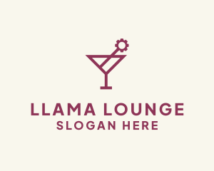 Industrial Cocktail Bar logo design