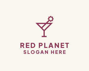 Industrial Cocktail Bar logo design