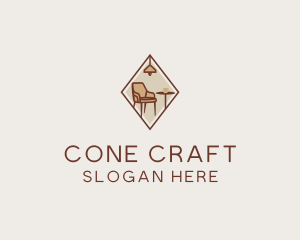 Furniture Chair Fixture logo design